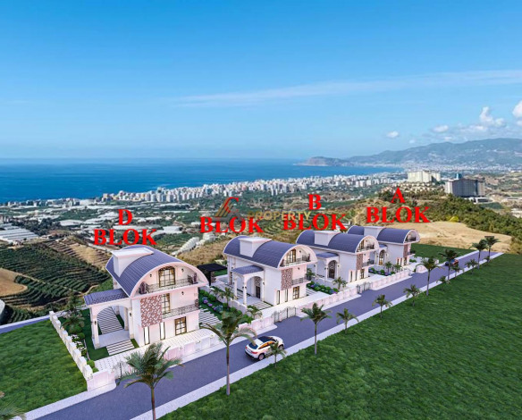 Шикарный проект вилл с гарантированным получением гражданства, Каргыджак, Алания, 315 м2 - Ракурс 13