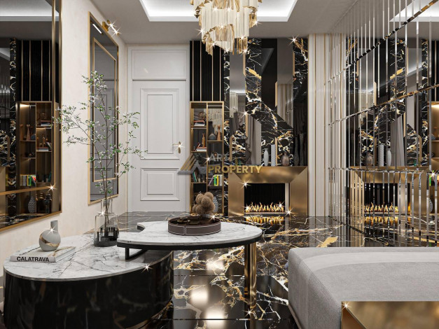 Шикарный проект вилл с гарантированным получением гражданства, Каргыджак, Алания, 315 м2 - Ракурс 16