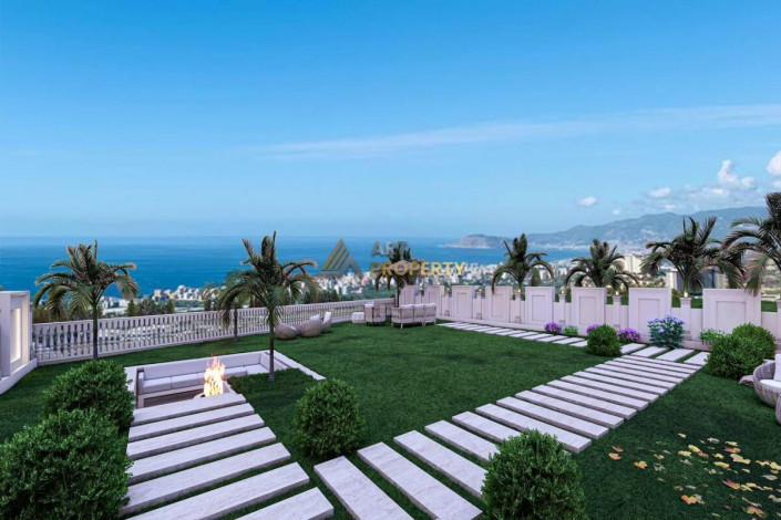 Шикарный проект вилл с гарантированным получением гражданства, Каргыджак, Алания, 315 м2 - Ракурс 18