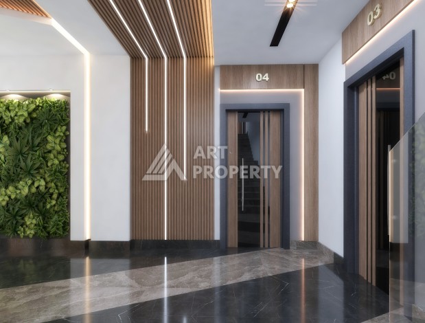 Жилая резиденция с квартирами 1+1 и 2+1 от 72 м2 в районе Алтынташ, Анталия - Ракурс 14