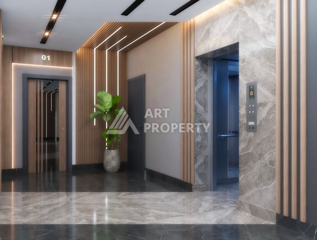 Жилая резиденция с квартирами 1+1 и 2+1 от 72 м2 в районе Алтынташ, Анталия - Ракурс 15