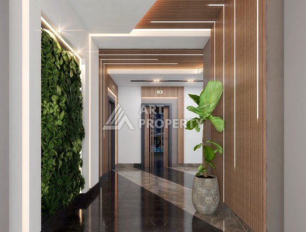 Жилая резиденция с квартирами 1+1 и 2+1 от 72 м2 в районе Алтынташ, Анталия - Ракурс 16