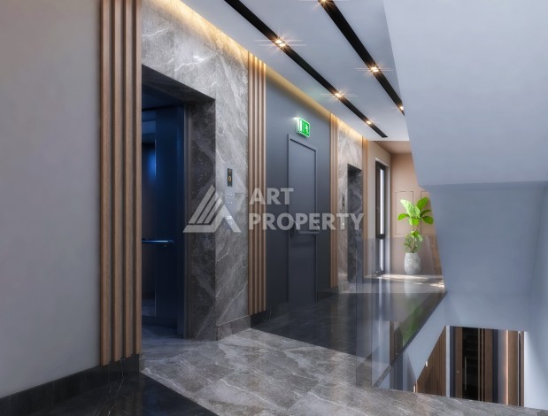 Жилая резиденция с квартирами 1+1 и 2+1 от 72 м2 в районе Алтынташ, Анталия - Ракурс 17