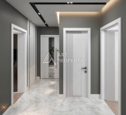 Жилая резиденция с квартирами 1+1 и 2+1 от 72 м2 в районе Алтынташ, Анталия - Ракурс 21