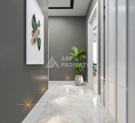 Жилая резиденция с квартирами 1+1 и 2+1 от 72 м2 в районе Алтынташ, Анталия - Ракурс 23