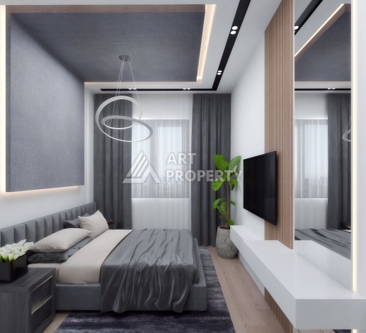 Жилая резиденция с квартирами 1+1 и 2+1 от 72 м2 в районе Алтынташ, Анталия - Ракурс 24