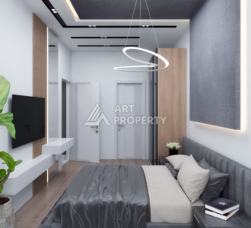 Жилая резиденция с квартирами 1+1 и 2+1 от 72 м2 в районе Алтынташ, Анталия - Ракурс 25