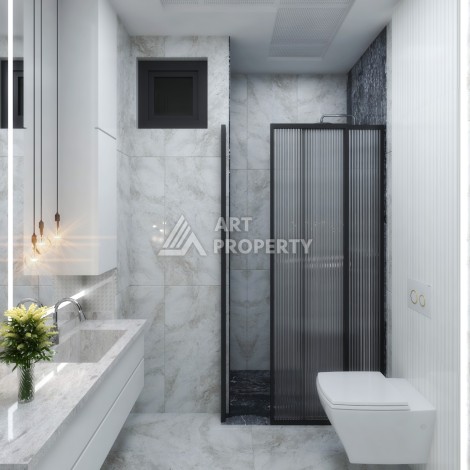 Жилая резиденция с квартирами 1+1 и 2+1 от 72 м2 в районе Алтынташ, Анталия - Ракурс 26