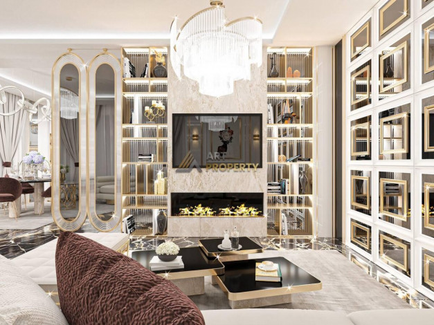 Шикарный проект вилл с гарантированным получением гражданства, Каргыджак, Алания, 315 м2 - Ракурс 22