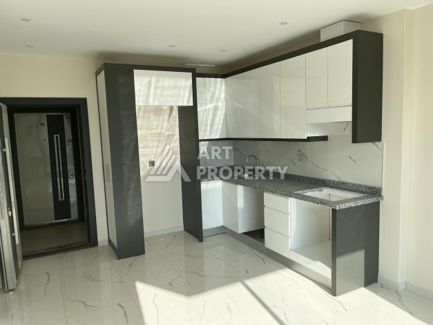 Апартаменты 1+1 с видом на бассейн, 50 кв.м. Авсаллар, Алания - Ракурс 2