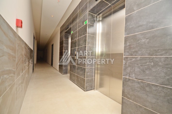 Апартаменты 1+1 с видом на бассейн, 50 кв.м. Авсаллар, Алания - Ракурс 10