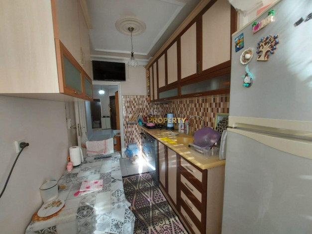 Трехкомнатная квартира в центре Аланьи в 350 метрах от пляжа Клеопатра, 95 м2 - Ракурс 5