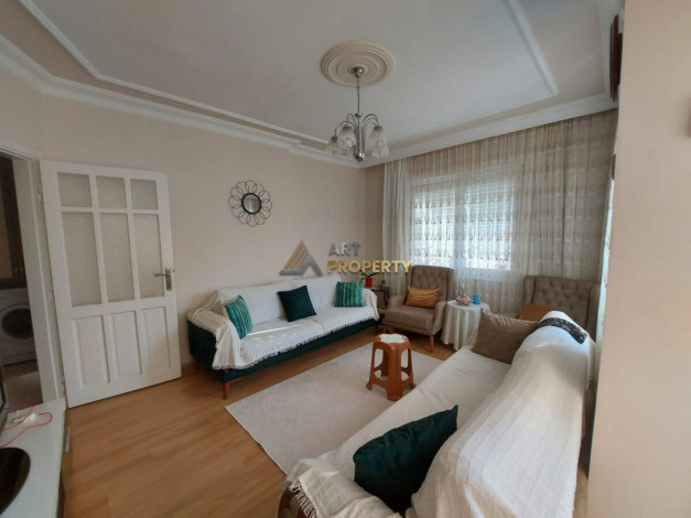 Трехкомнатная квартира в центре Аланьи в 350 метрах от пляжа Клеопатра, 95 м2 - Ракурс 6