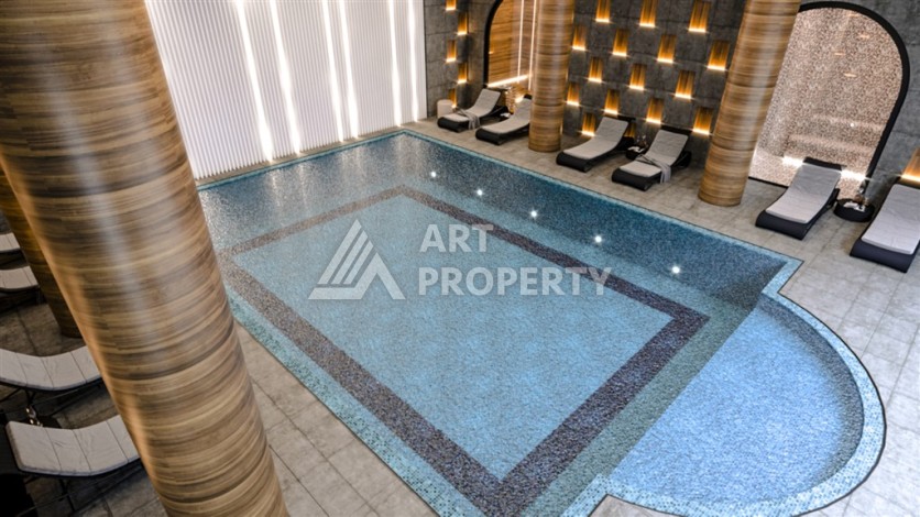 Таунхаусы 2+1 в 300 метрах от моря. Конаклы, Алания - Ракурс 48