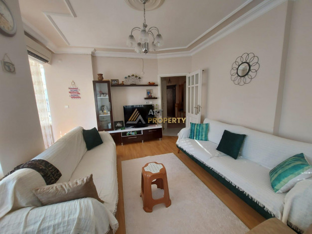 Трехкомнатная квартира в центре Аланьи в 350 метрах от пляжа Клеопатра, 95 м2 - Ракурс 9