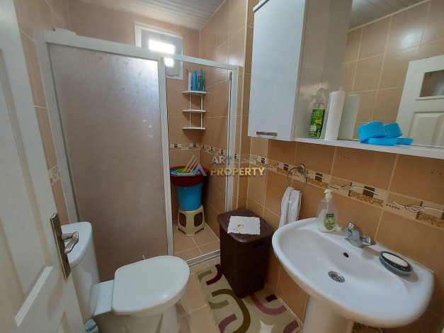 Трехкомнатная квартира в центре Аланьи в 350 метрах от пляжа Клеопатра, 95 м2 - Ракурс 11