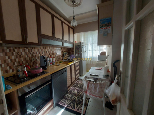 Трехкомнатная квартира в центре Аланьи в 350 метрах от пляжа Клеопатра, 95 м2 - Ракурс 16