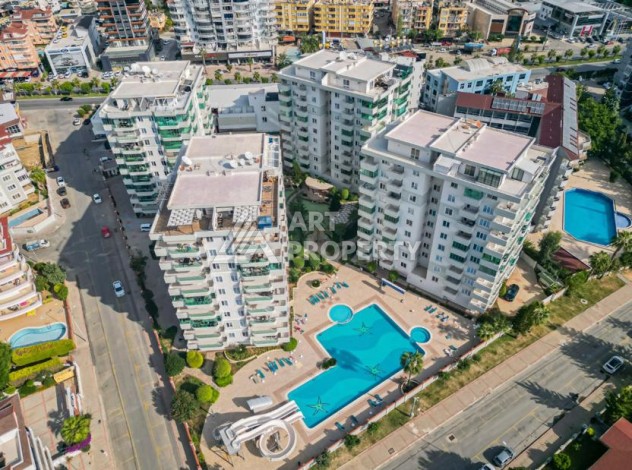 Большая квартира 2+1 под ВНЖ в 200 метрах от моря. Тосмур, Алания. - Ракурс 16