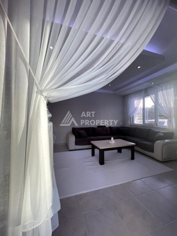 Большая квартира 2+1 под ВНЖ в 200 метрах от моря. Тосмур, Алания. - Ракурс 37