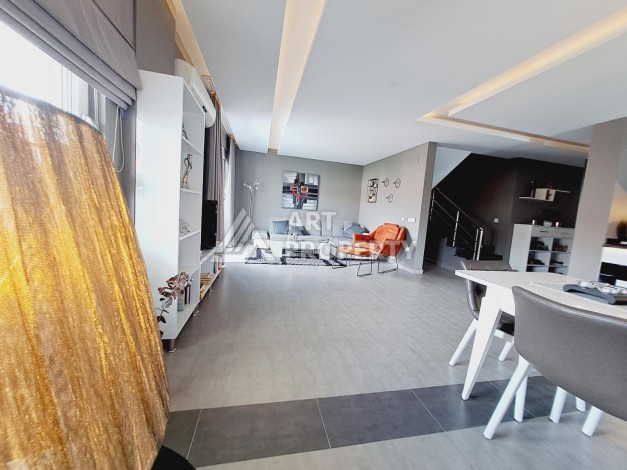 Дуплекс 4+1 под ВНЖ в Тосмуре, 700 метров от моря. - Ракурс 17