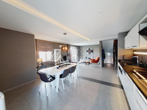 Дуплекс 4+1 под ВНЖ в Тосмуре, 700 метров от моря. - Ракурс 18