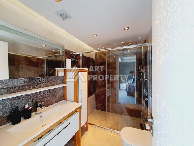 Дуплекс 4+1 под ВНЖ в Тосмуре, 700 метров от моря. - Ракурс 36