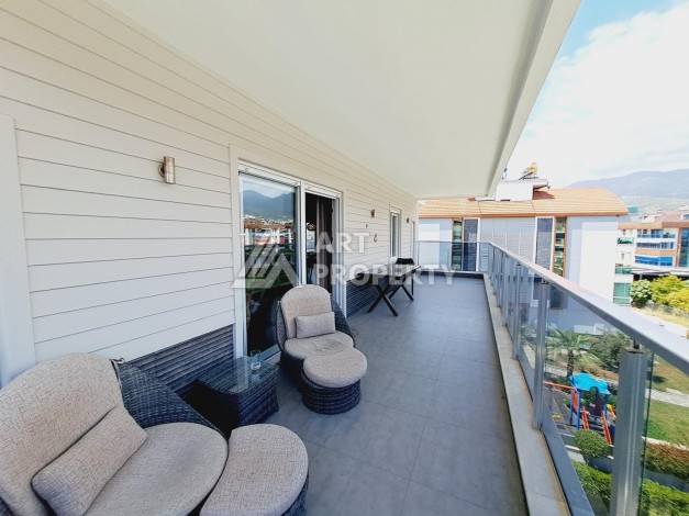 Дуплекс 4+1 под ВНЖ в Тосмуре, 700 метров от моря. - Ракурс 38