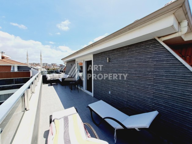 Дуплекс 4+1 под ВНЖ в Тосмуре, 700 метров от моря. - Ракурс 39