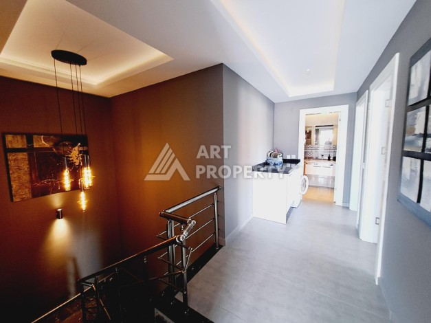 Дуплекс 4+1 под ВНЖ в Тосмуре, 700 метров от моря. - Ракурс 43