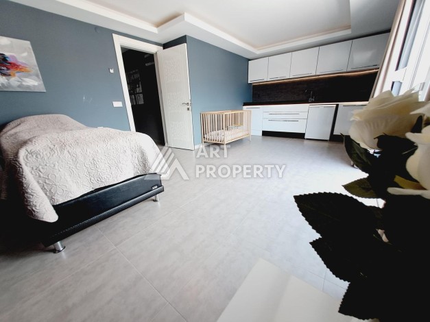 Дуплекс 4+1 под ВНЖ в Тосмуре, 700 метров от моря. - Ракурс 48