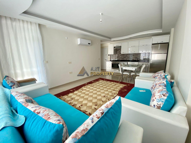 Двухкомнатная меблированная квартира в районе Махмутлар, Алания,65 м2 - Ракурс 15