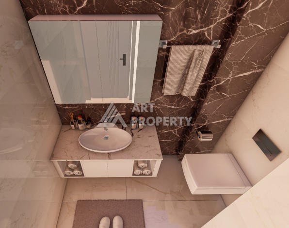 Виллы 3+1 всего в 300 метрах от моря. Паяллар, Алания - Ракурс 16