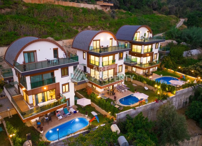 Вилла 5+1 с потрясающими видами в районе Бекташ, 400 кв.м. - Ракурс 4