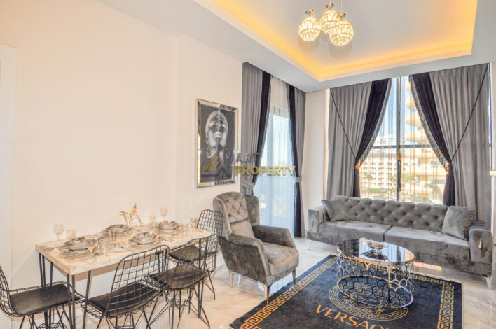 Двухкомнатные квартиры в новом современном комплексе в районе Каргыджак, Алания,65 м2 - Ракурс 8