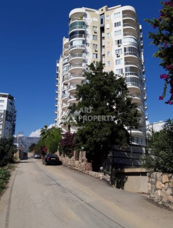 Меблированная квартира 2+1 с видом на море и горы, 95 кв.м. Махмутлар, Алания - Ракурс 12