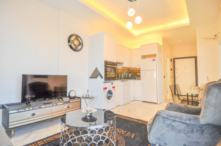 Двухкомнатные квартиры в новом современном комплексе в районе Каргыджак, Алания,65 м2 - Ракурс 10