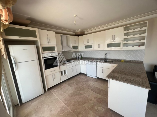 Меблированная квартира 2+1 с видом на море и горы, 95 кв.м. Махмутлар, Алания - Ракурс 26