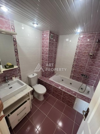 Меблированная квартира 2+1 с видом на море и горы, 95 кв.м. Махмутлар, Алания - Ракурс 31