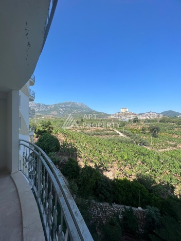 Меблированная квартира 2+1 с видом на море и горы, 95 кв.м. Махмутлар, Алания - Ракурс 34