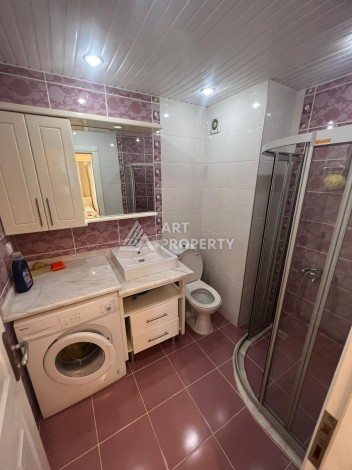 Меблированная квартира 2+1 с видом на море и горы, 95 кв.м. Махмутлар, Алания - Ракурс 36