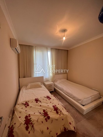 Меблированная квартира 2+1 с видом на море и горы, 95 кв.м. Махмутлар, Алания - Ракурс 38