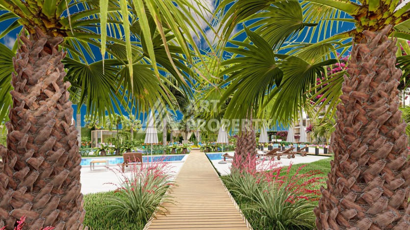 Новый потрясающий проект в районе Оба, квартиры 51-134 кв.м. - Ракурс 3