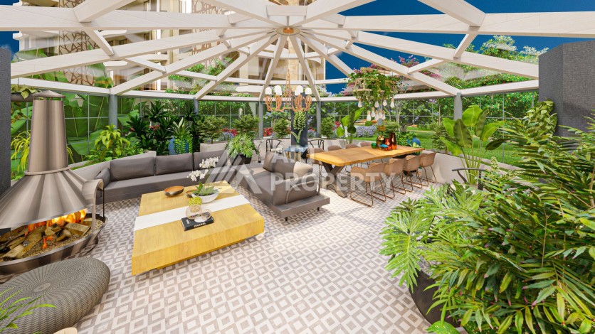 Новый потрясающий проект в районе Оба, квартиры 51-134 кв.м. - Ракурс 7