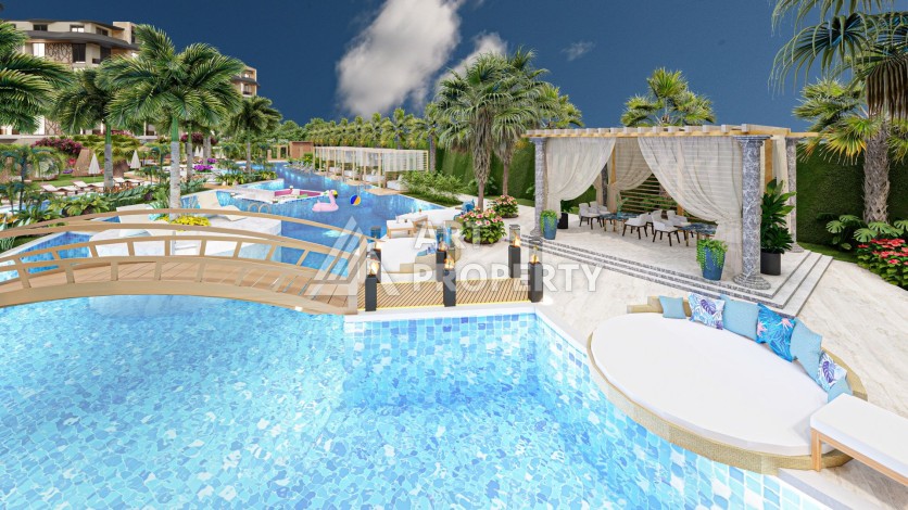 Новый потрясающий проект в районе Оба, квартиры 51-134 кв.м. - Ракурс 9