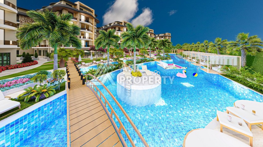 Новый потрясающий проект в районе Оба, квартиры 51-134 кв.м. - Ракурс 10