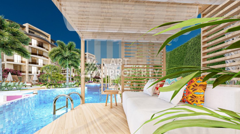 Новый потрясающий проект в районе Оба, квартиры 51-134 кв.м. - Ракурс 13