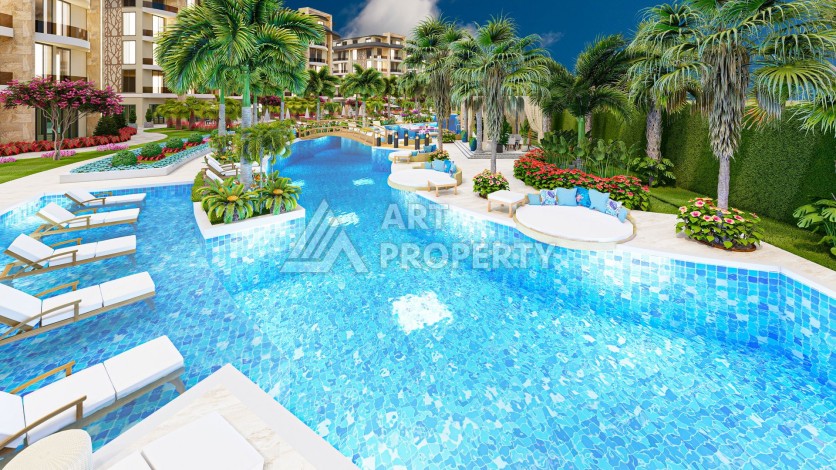 Новый потрясающий проект в районе Оба, квартиры 51-134 кв.м. - Ракурс 21