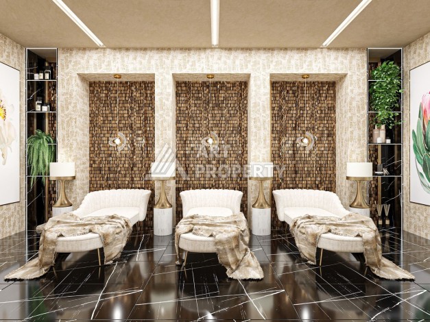 Новый потрясающий проект в районе Оба, квартиры 51-134 кв.м. - Ракурс 34