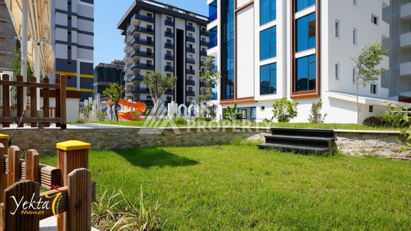 Роскошный дуплекс 4+1 с видом на море в Махмутларе, 183 кв.м. - Ракурс 26