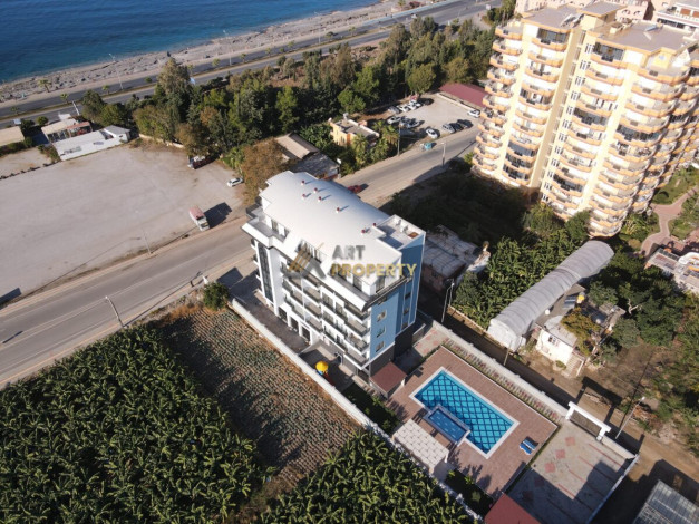 Двухкомнатные квартиры в новом современном комплексе в районе Каргыджак, Алания,65 м2 - Ракурс 24